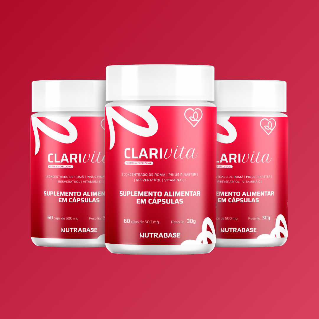 Clarivita | 60 caps 500 mg - Nutrabase