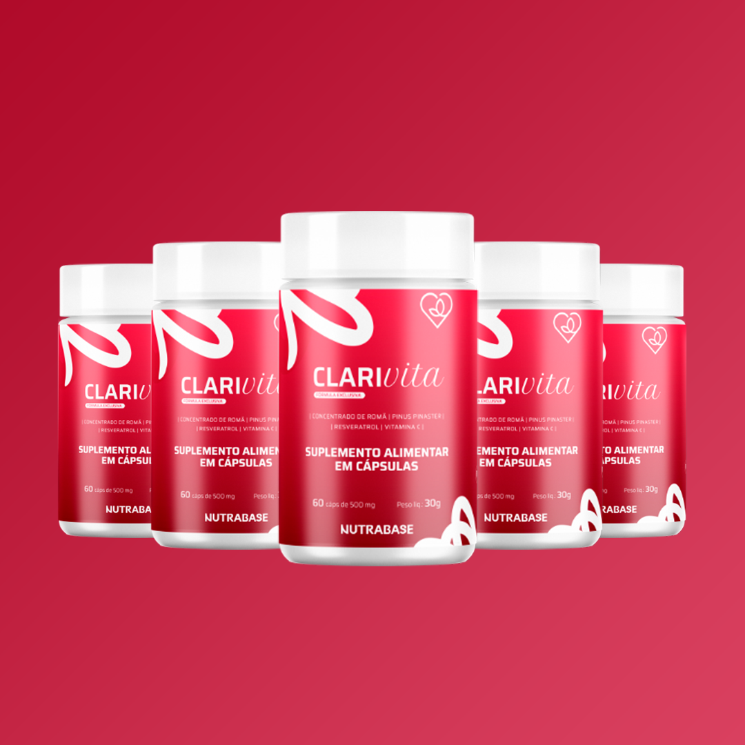 Clarivita | 60 caps 500 mg - Nutrabase
