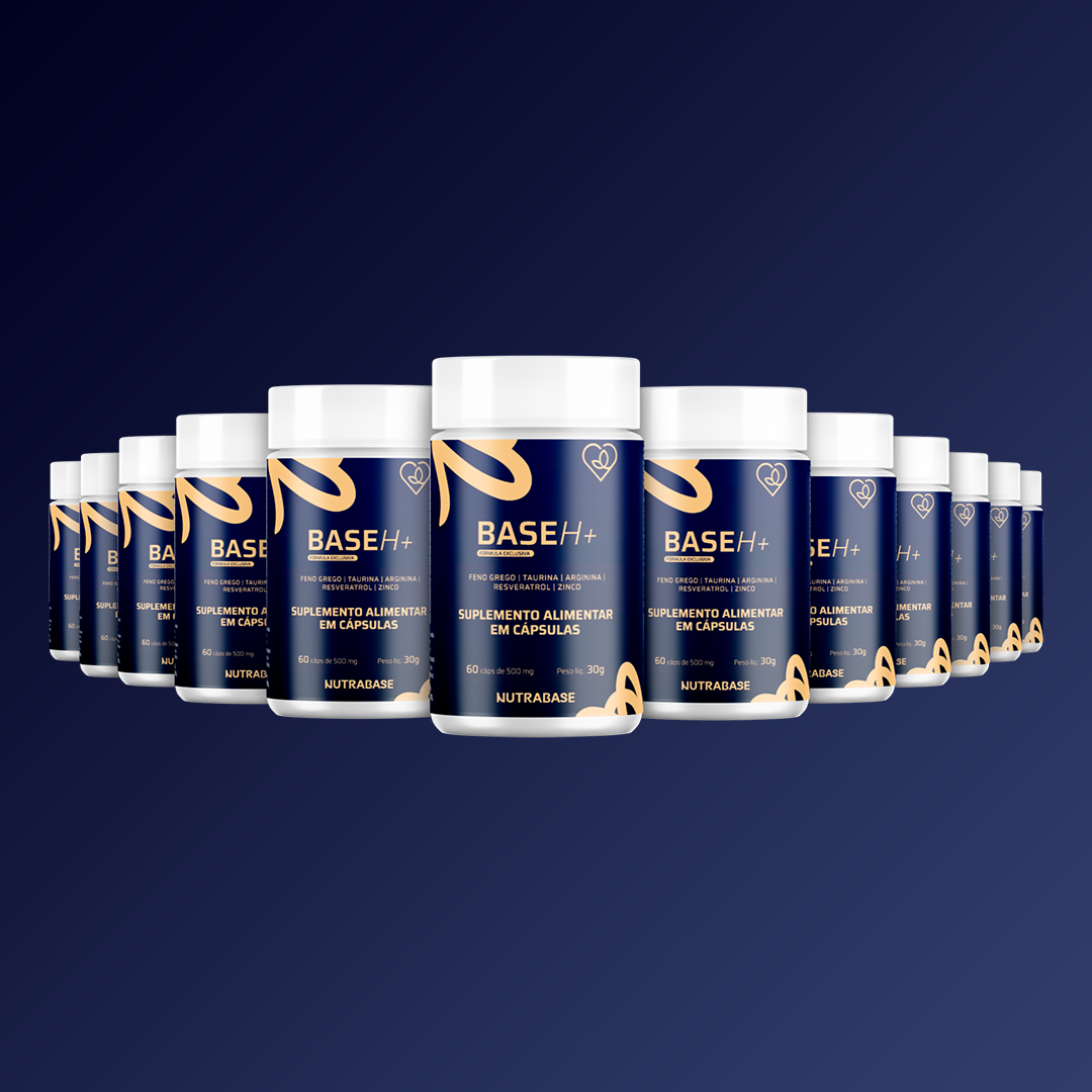BASE H+| 60 Cápsulas 500mg Nutrabase